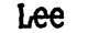 Lee Jeans logo