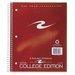 3-Subject Notebook,3HP,Perf.,College Ruled,11"x9",120 Sheets offers