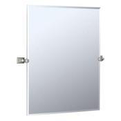 Gatco 4889S Philadelphia Tilting Wall Mirror, Satin Nickel