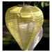 Silk Effect Solar Lantern - Bronze - Teardrop - by Allsop offers